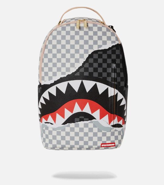 Sprayground Tear Me Up Backpack Shark Laptotp Books School Bag (DLXV) NEW !