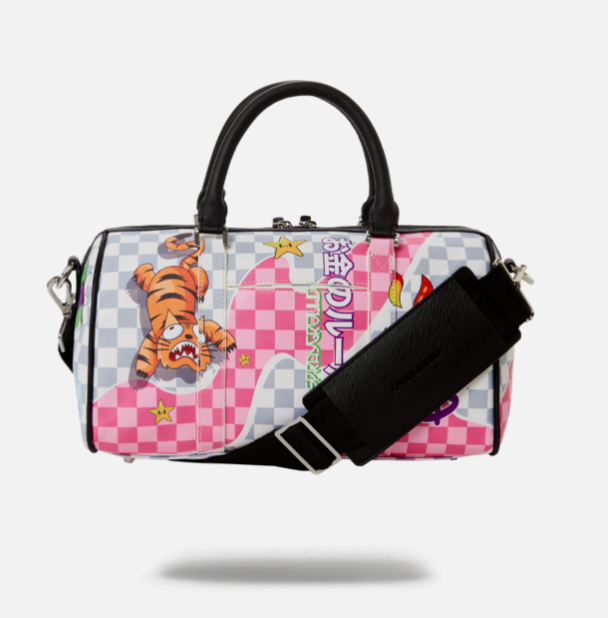 Sprayground TOKYO BUBBLE WTF KNOCKOUT MINI DUFFLE Travel Bag Brand New
