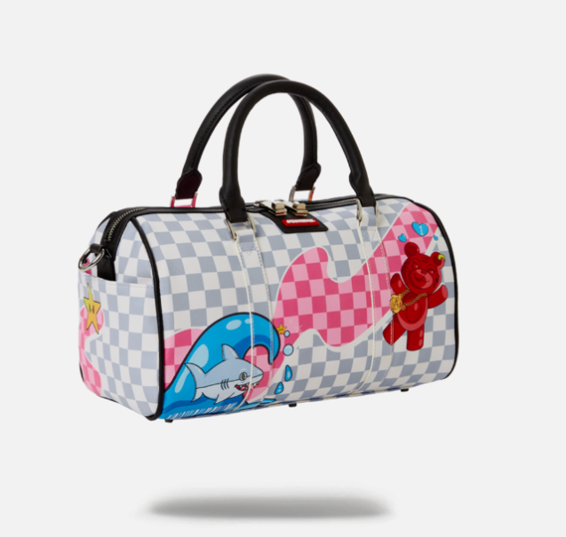 Sprayground TOKYO BUBBLE WTF KNOCKOUT MINI DUFFLE Travel Bag Brand New