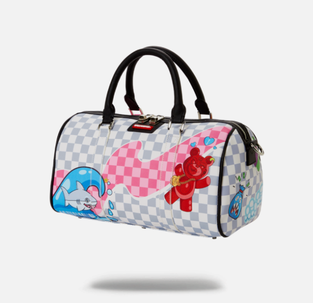Sprayground TOKYO BUBBLE WTF KNOCKOUT MINI DUFFLE Travel Bag Brand New