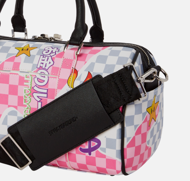 Sprayground TOKYO BUBBLE WTF KNOCKOUT MINI DUFFLE Travel Bag Brand New