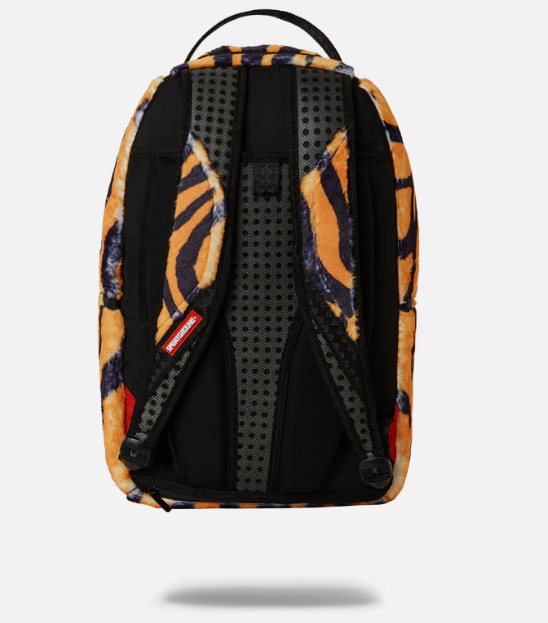 Sprayground Backpack Tiger Cozy Velour Fur Laptop Books School Bag Brand New
