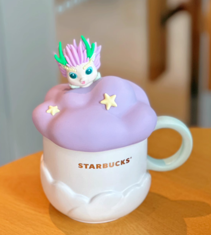 Starbucks Year Of The Dragon Cermaic Cloud 12.3oz Mug Coffe Cup