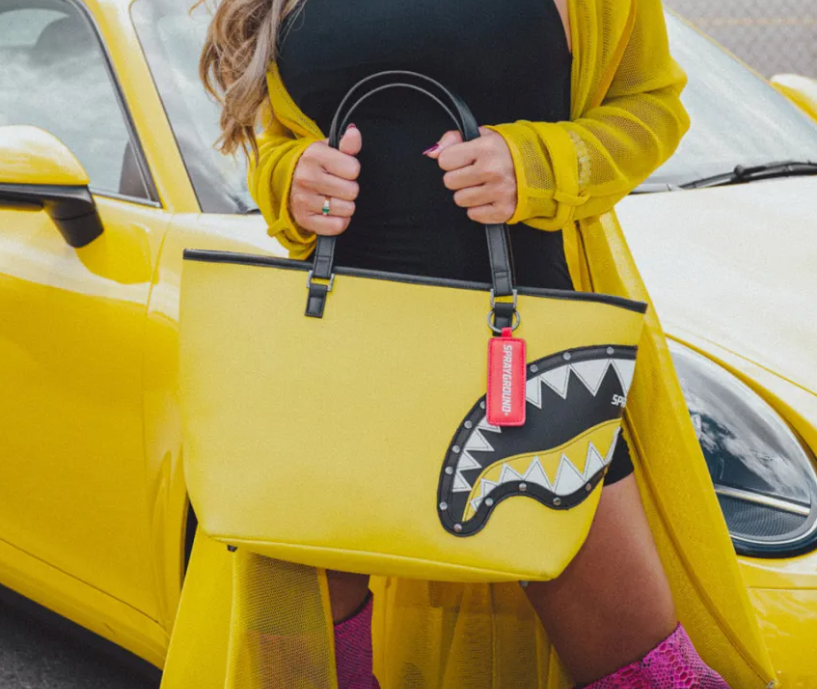 Sprayground ADRENALINE RUSH TOTE Bag Yellow