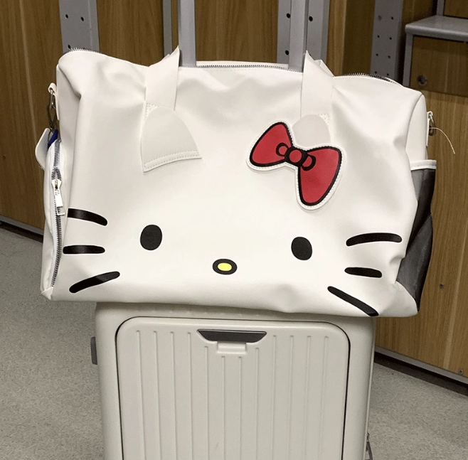 Cute Hello Kitty Travel White Hand Bag