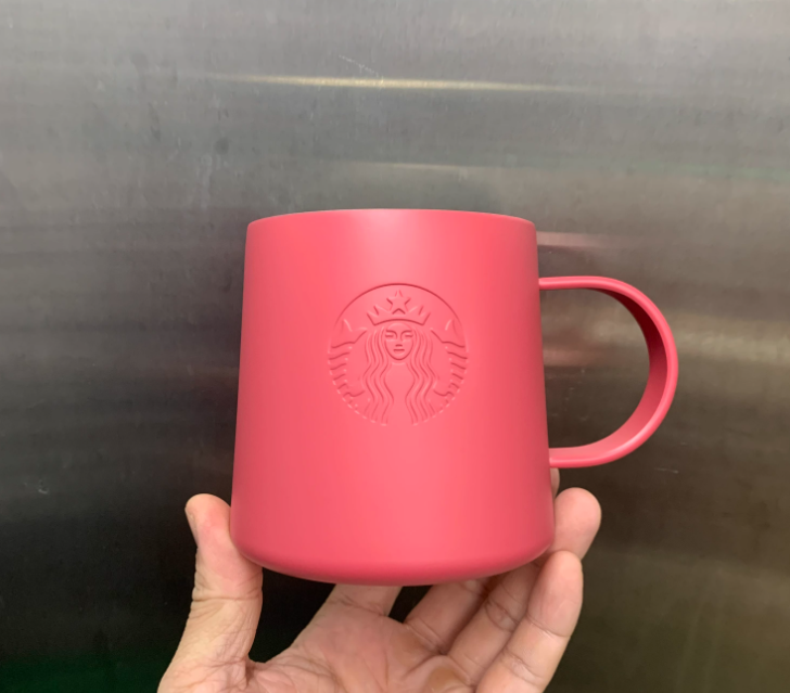 PRE ORDER Starbucks Taiwan 2024 Valentine's Day Pink Mug 14oz Ceramic