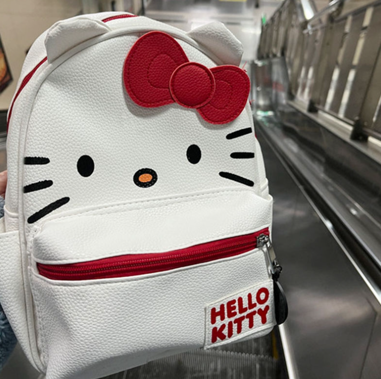 Cute Hello Kitty Mini Backpack Laptop Books School Bag