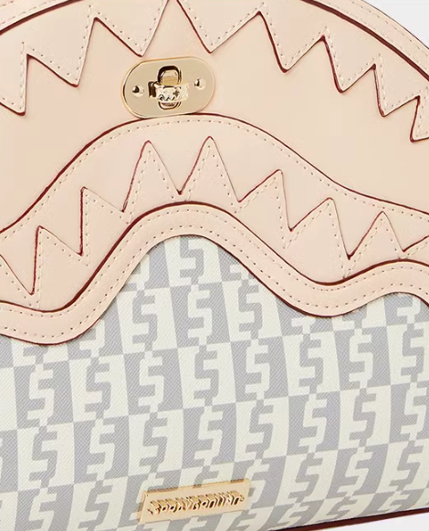 Sprayground Tote Bag Rose Money Shark Handbag