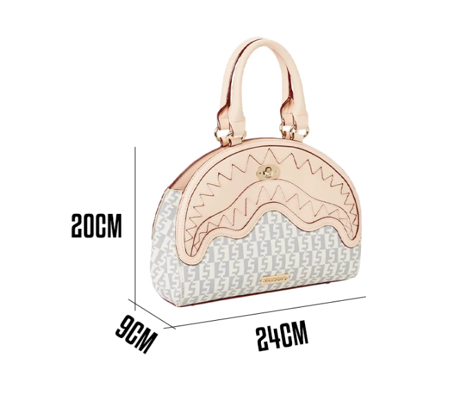 Sprayground Tote Bag Rose Money Shark Handbag