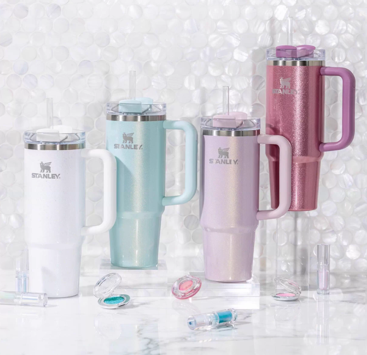 Stanley China 2025 Pearl Collection 30oz Straw Cup Tumbler