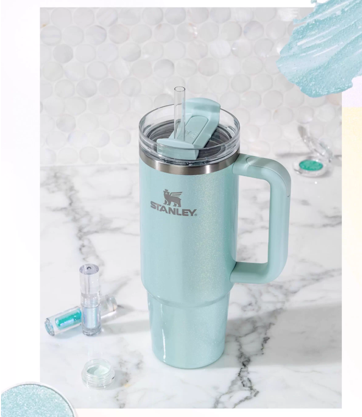 Stanley China 2025 Pearl Collection 30oz Straw Cup Tumbler