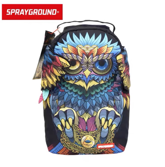 SPRAYGROUND Mini Backpack Mini O.W.L Bag Laptop Owl Wings Back To School Bag