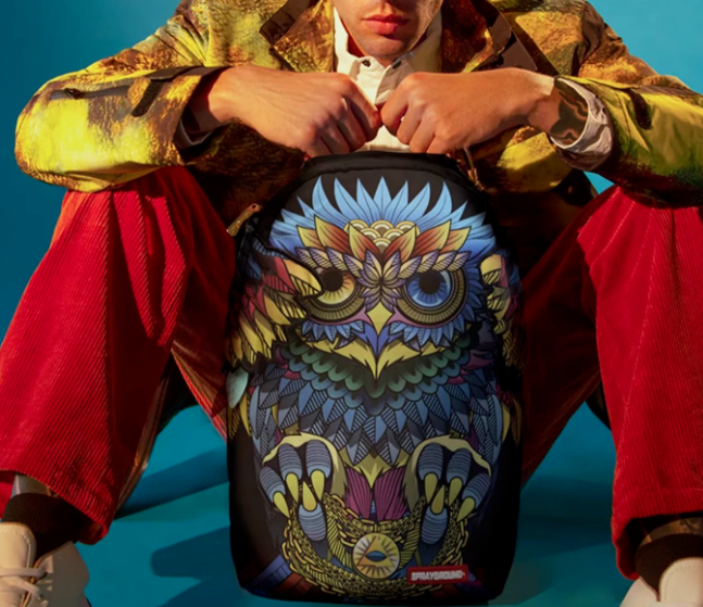SPRAYGROUND Mini Backpack Mini O.W.L Bag Laptop Owl Wings Back To School Bag