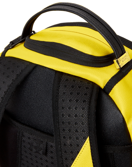 Sprayground Backpack The Entrepreneur Money Books Laptop Yellow School Bag