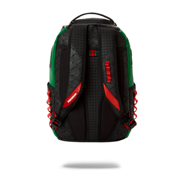 Sprayground Backpack Black Shark In Paris Deniro DLXVF Monogram Laptop Book Bag