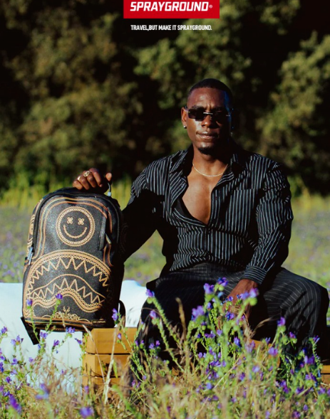 Sprayground Backpack Luck You (DLXV) Smiley Face Shark Mouth Books Laptop Bag