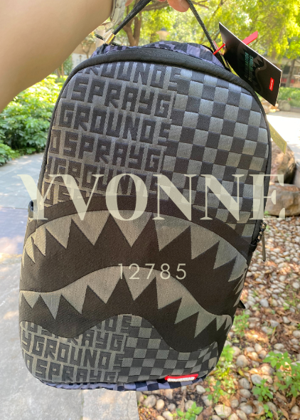 Sprayground LED Backpack Fiber Optic Light Show Glow In The Dark Limited Ed. Bag