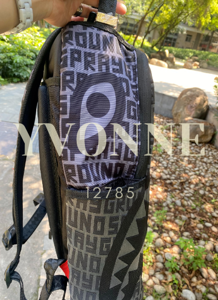 Sprayground LED Backpack Fiber Optic Light Show Glow In The Dark Limited Ed. Bag