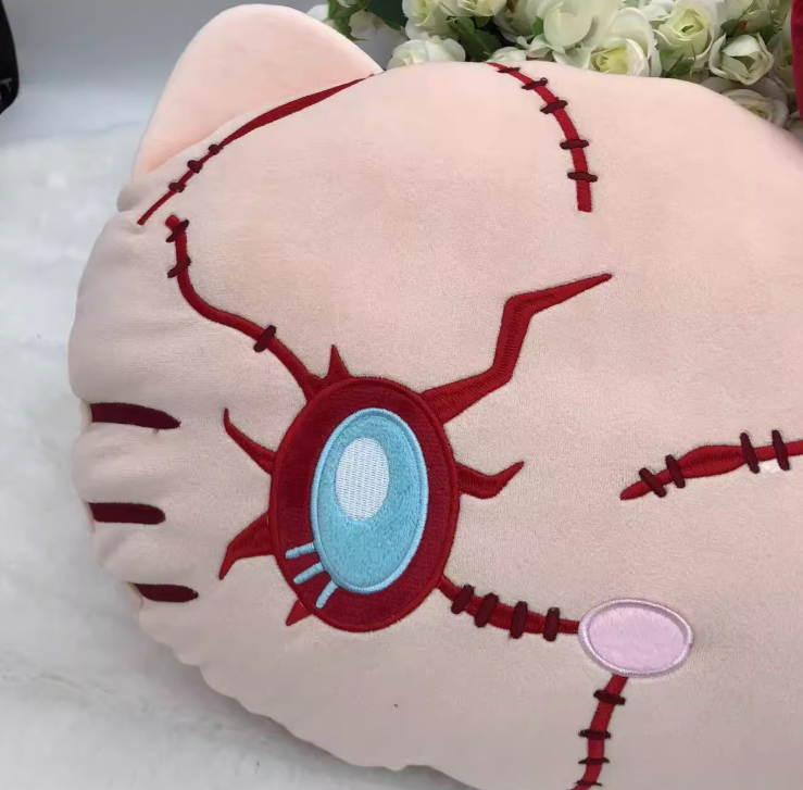 HELLO KITTY Chucky Face Cushion