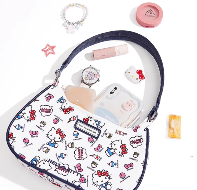 Cute Hello Kitty Shoulder Hand Bag Different Styles