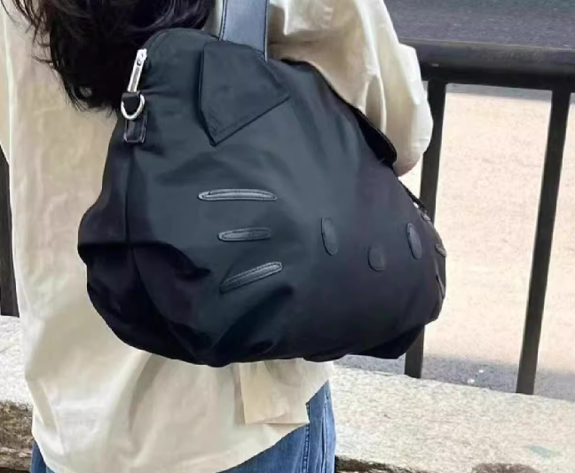 Cute Hello Kitty Travel Black Bag