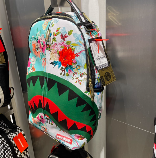 Sprayground The Sanctuary Backpack Floral Shark Mouth