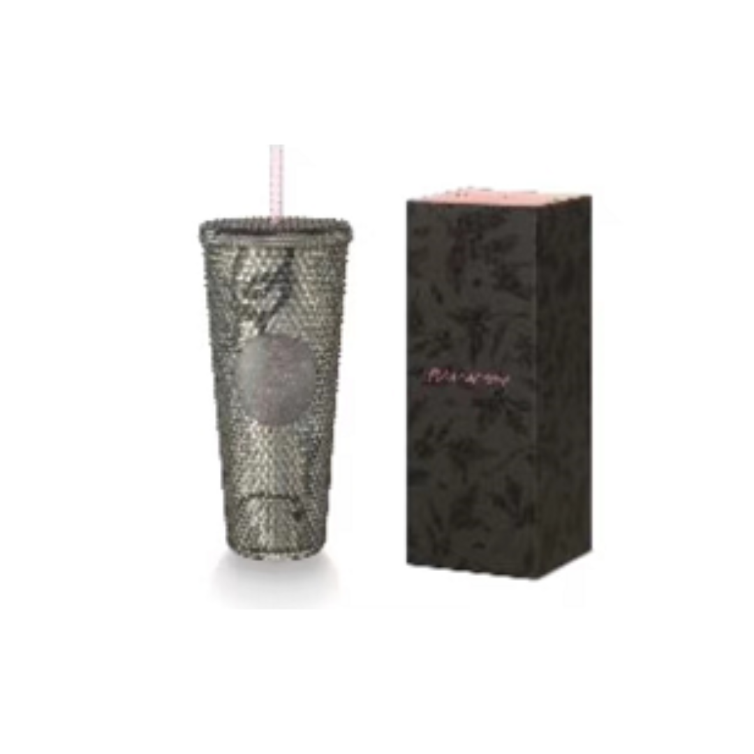 PRE ORDER Taiwan 2023 Summer Release Black Starbucks Studded 24oz Straw Cup Tumbler