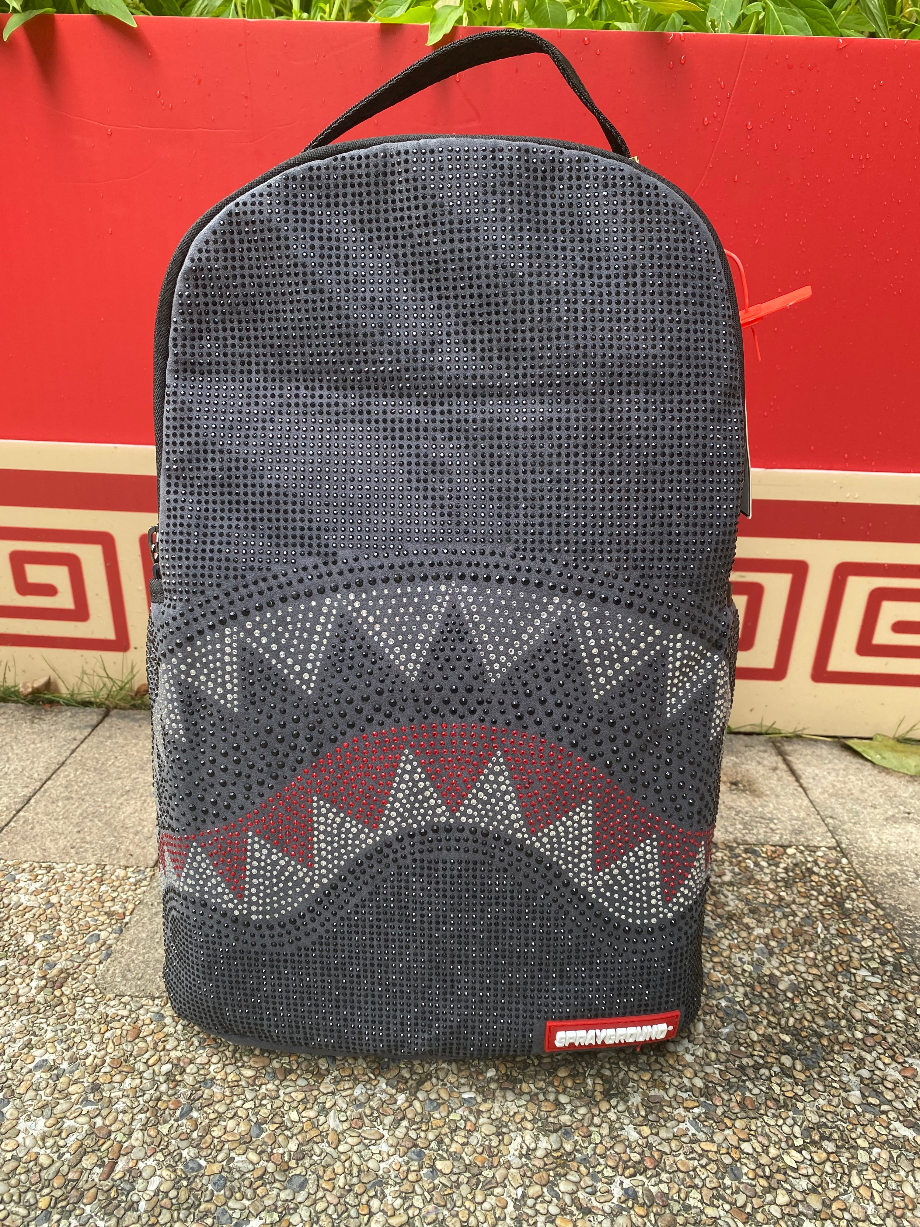 SPRAYGROUND Trinity Black Backpack (DLXV) Shark Mouth LIMITED EDITION