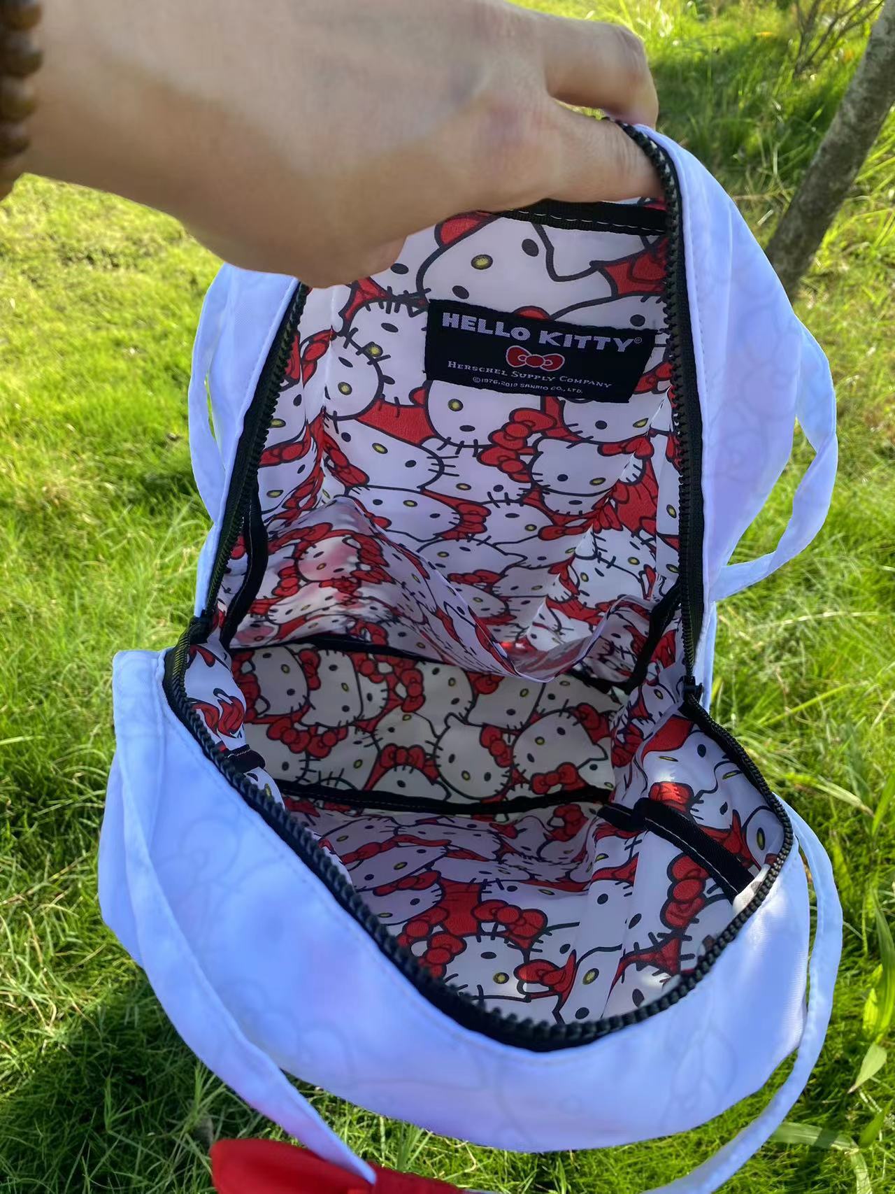 Cute Hello Kitty Backpack Laptop Books School Bag