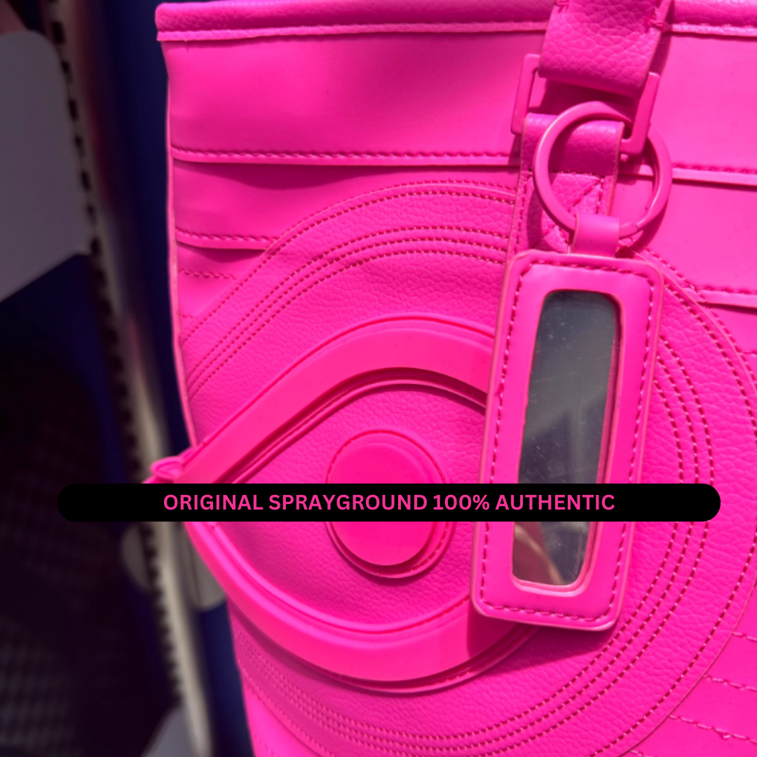 Sprayground Tote Bag Sakura Shock Wave Pink Women Handbag Shoulder Travel Bag