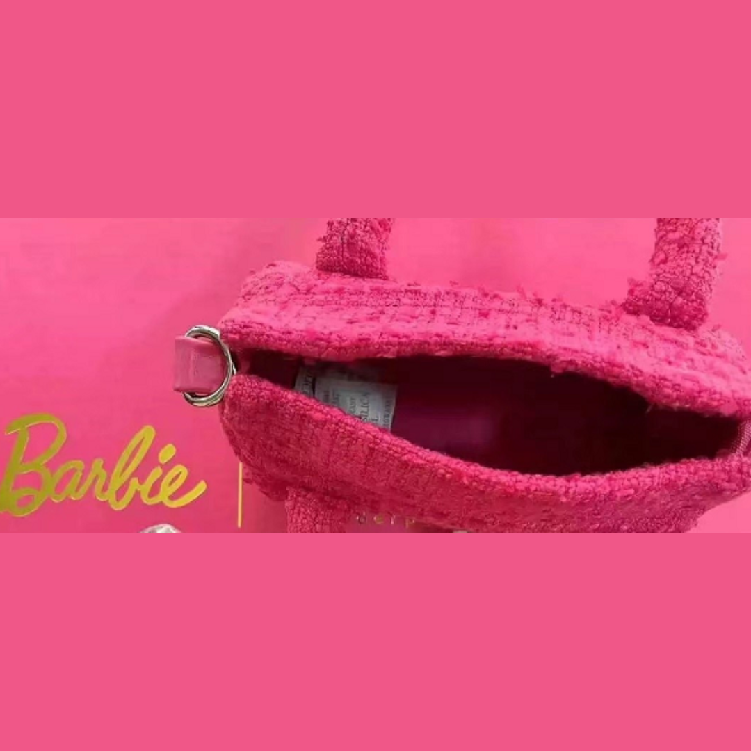 Barbie Handbag Women's Pink / Black  Bag Fashion Style