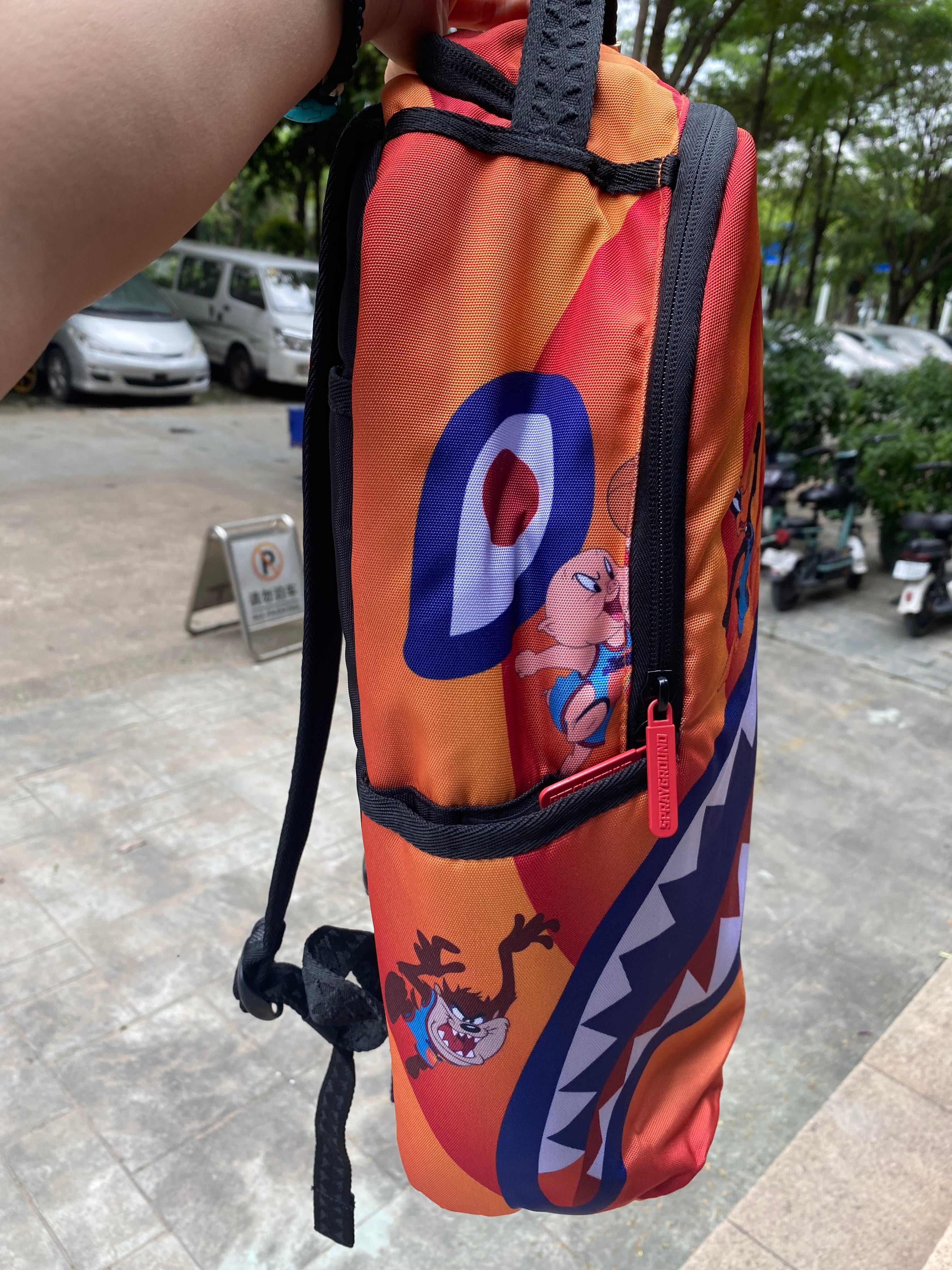 SPRAYGROUND SPACE JAM2 BACKPACK SHARK DUNK (DLXR) School Bag Laptop Bag NEW