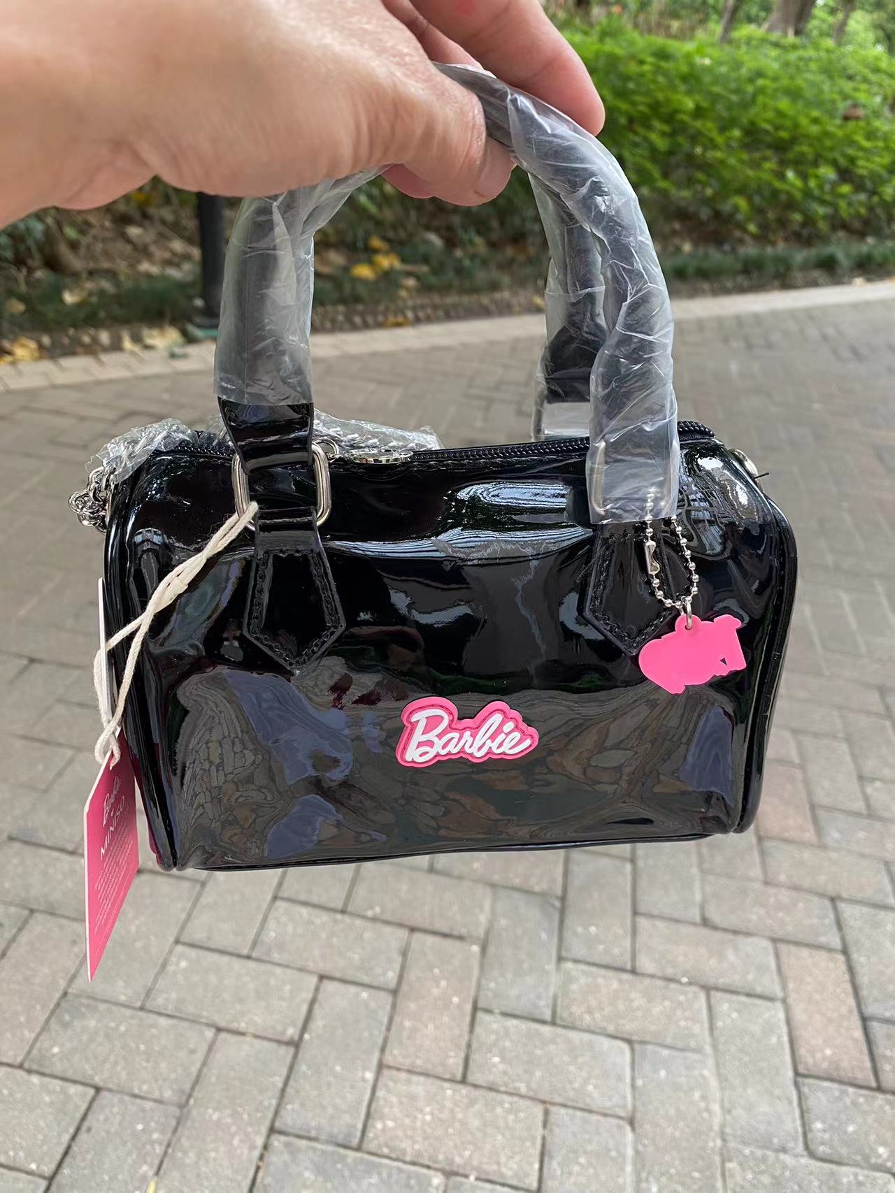 Miniso Barbie Series Pink Transparent Bag Fashion Style – Yvonne12785