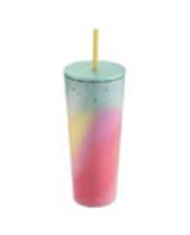 PRE ORDER Starbucks Taiwan Summer 2023 24oz Ombre Stainless Steel Straw Cup Tumbler