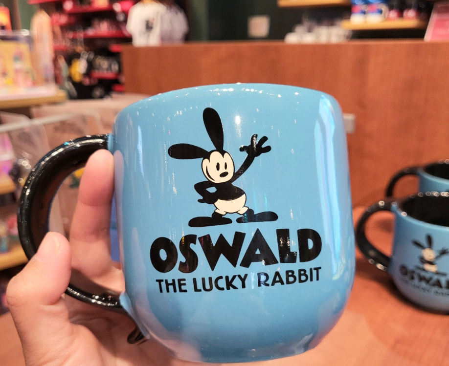 Disney Shanghai Oswald The Lucky Rabbit Cartoon Ceramic 18oz Mug