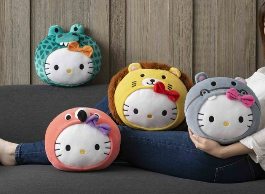 Limited Edition McDonald's Hello Kitty New Years Gift Hello Kitti Animall Pillow Doll