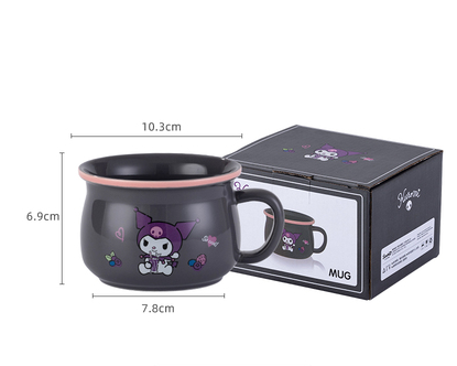 Kuromi Tableware Ceramic 12.5oz Mug Cup