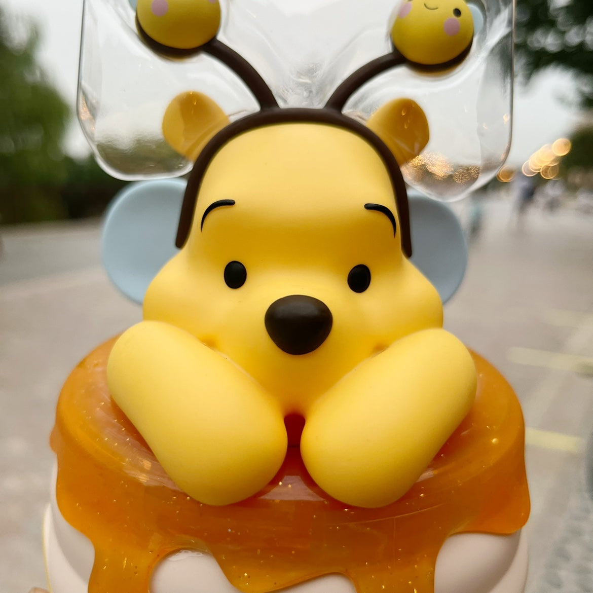 Disney 2022 Shanghai Summer Winnie The Pooh Honey Jar Drinking Cup