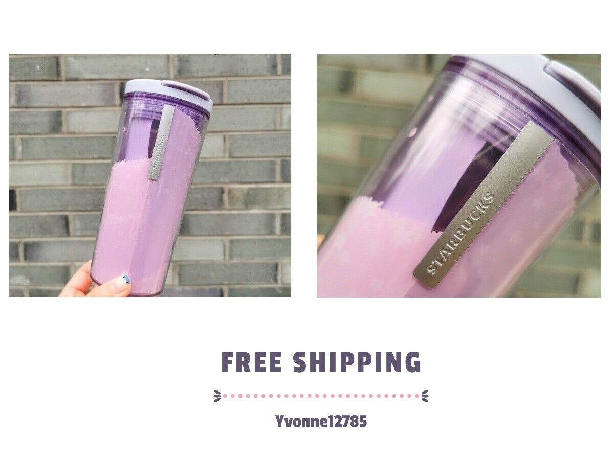 Starbucks China 2020 Sakura Cherry Blossom Cup Violet Purple Pink Tumbler 12oz - Yvonne12785
