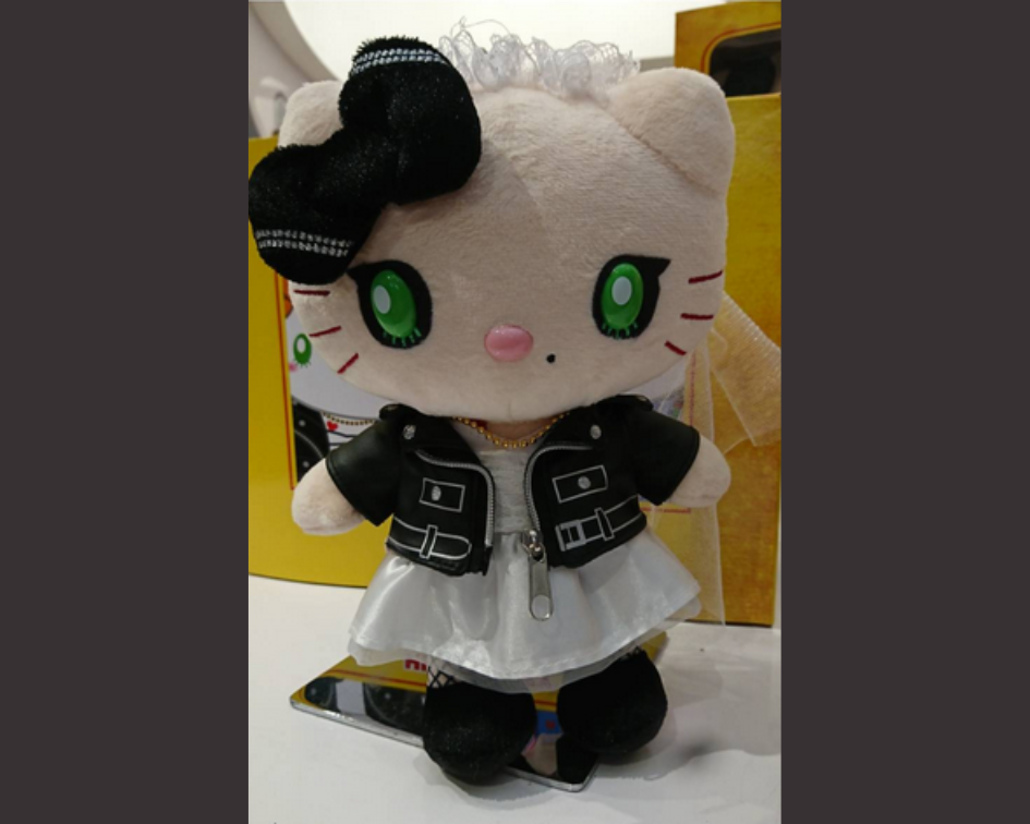 Hello Kitty Chucky Tiffany Plush Doll Child's Play 9" Halloween Bride Doll