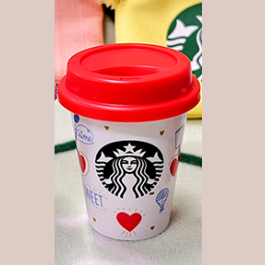 PRE ORDER Starbucks Japan Mini Cup Xmas Ornament Pendant Gift Bag