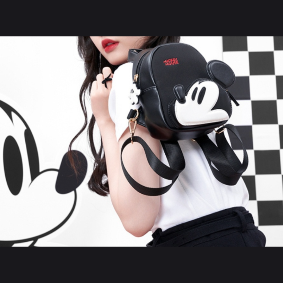 Mickey mouse black discount bag