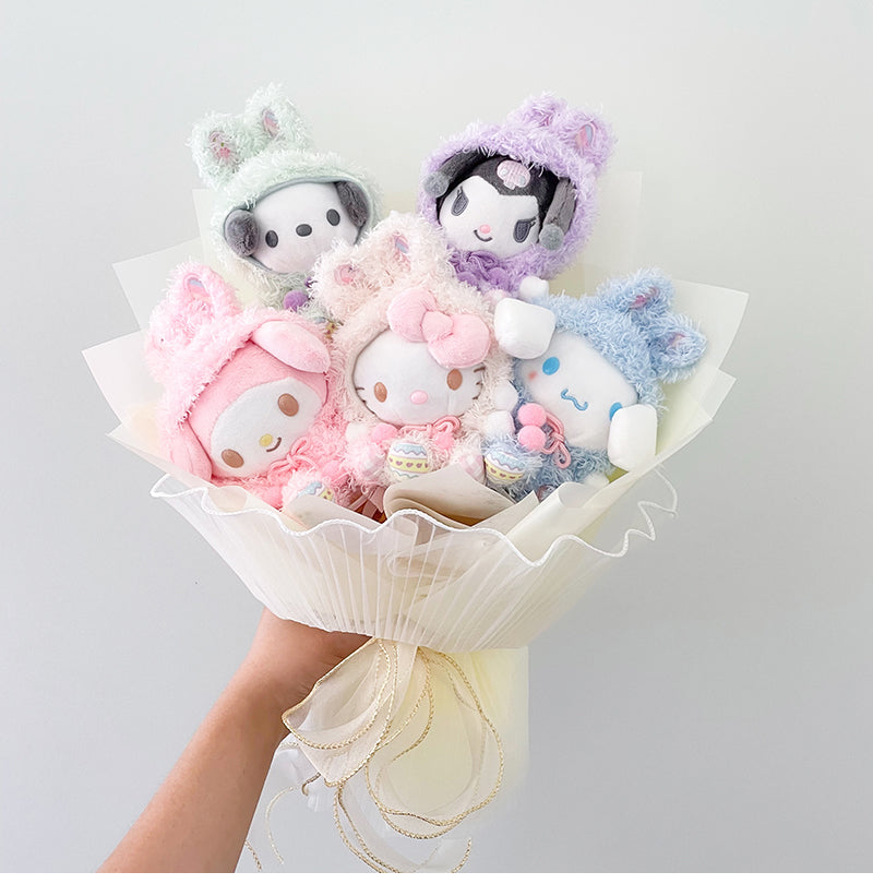 Unbranded Cute Doll Bouquet Hello Kitty Kuromi Characters Perfect Gift