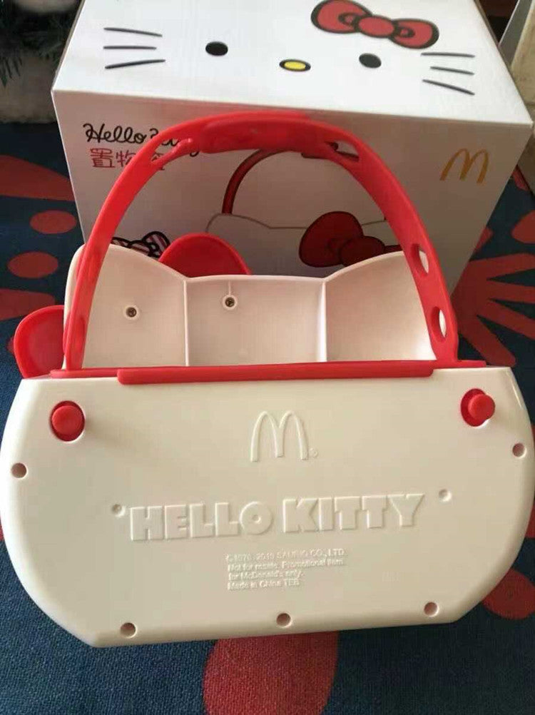 McDonald’s Limited Release Hello Kitty Carrier Storage Bucket Kawaii