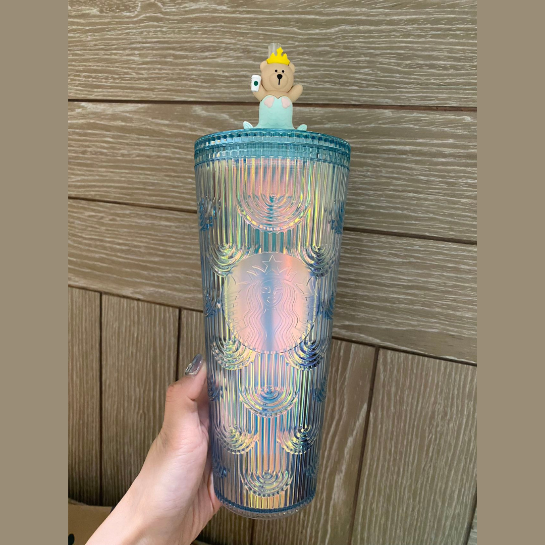 Starbucks studded outlet tumbler Taiwan baby blue