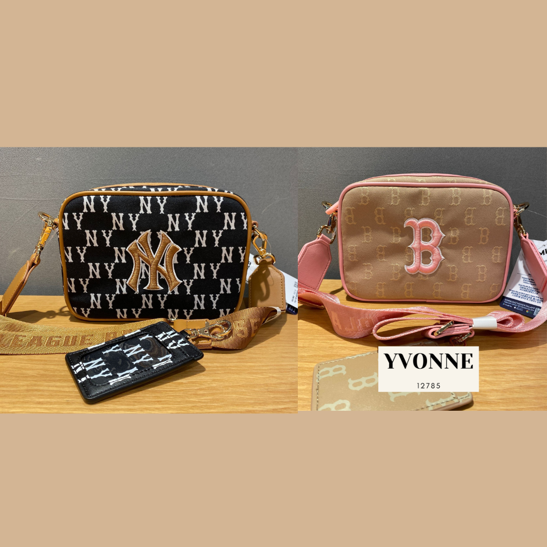 PRE ORDER Korean Generation MLB Camera Bag Black / Khaki Fashion Style Shoulder Bag