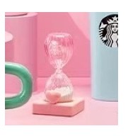 PRE ORDER 2022 Korea Valentine's Day Pink Hourglass Ornament