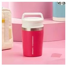 PRE ORDER 2022 Korea Valentine's Day 8oz Pink Vacuum Flask Stainless Steel Cup