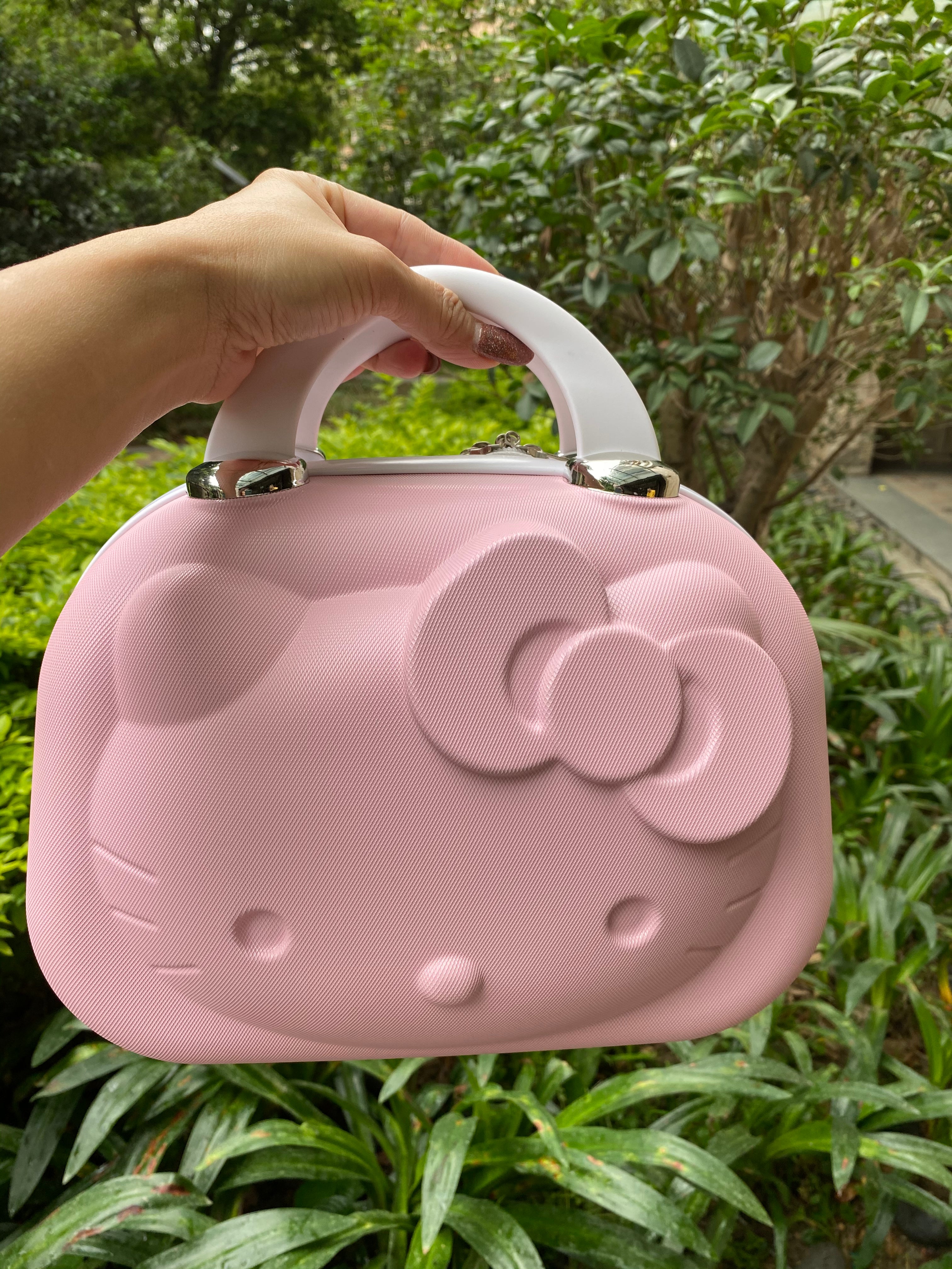 Hello Kitty Cosmetic Case Bag Makeup Bag Small Light Suitcase