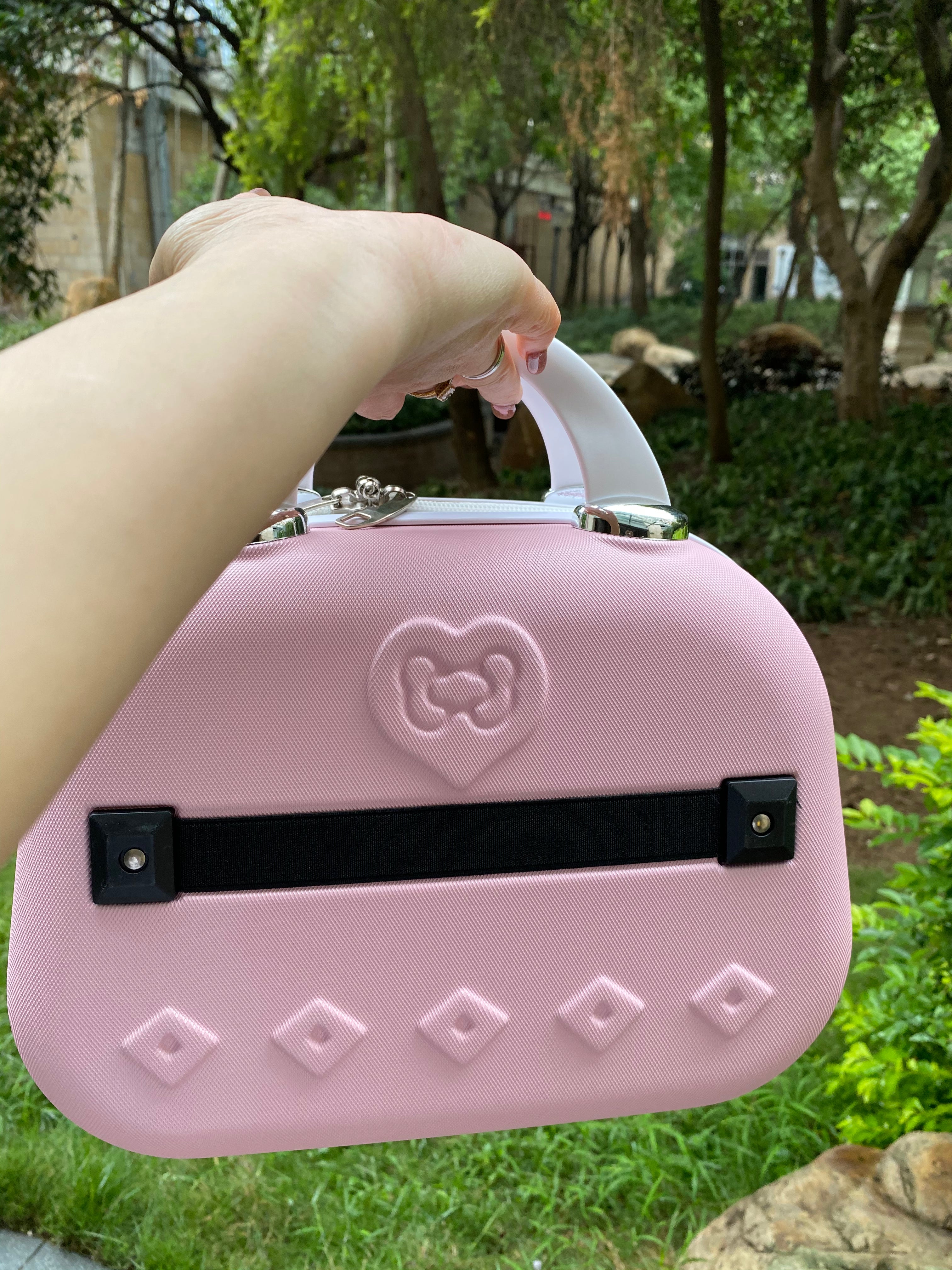 Hello Kitty Cosmetic Case Bag Makeup Bag Small Light Suitcase